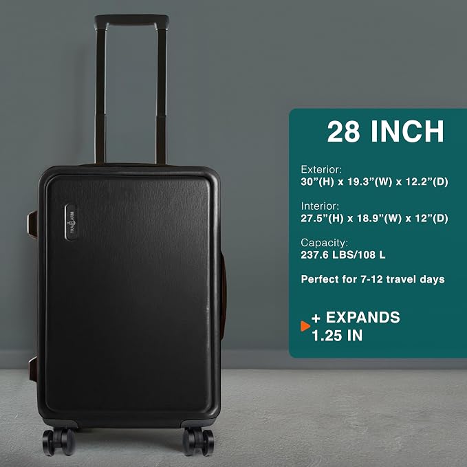 Luggage Sets 2 Piece, 24 Inch Suitcase and 28 Inch Luggage - Image 3