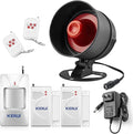 KERUI Home Security System Indoor Outdoor Weather-Proof Siren Window Door by KERUI