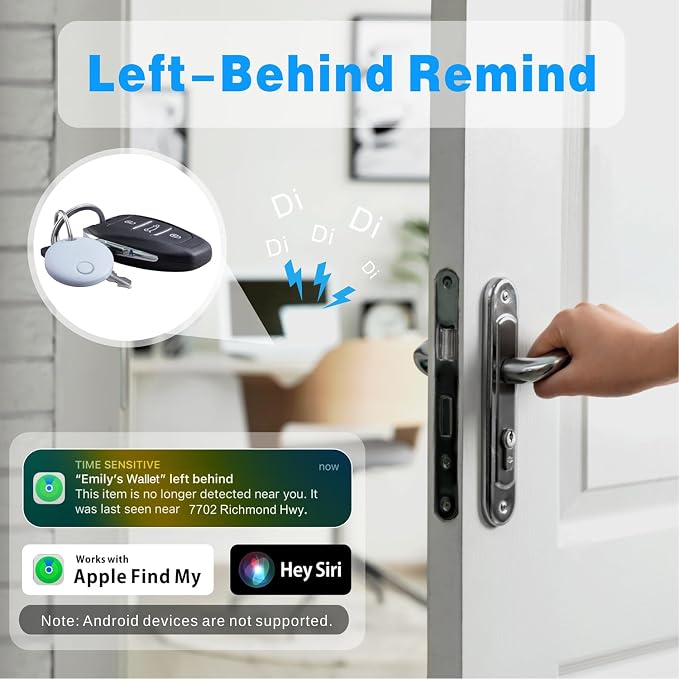 Air Tracker 2 Pack, Smart Bluetooth Tracker Works - Image 3