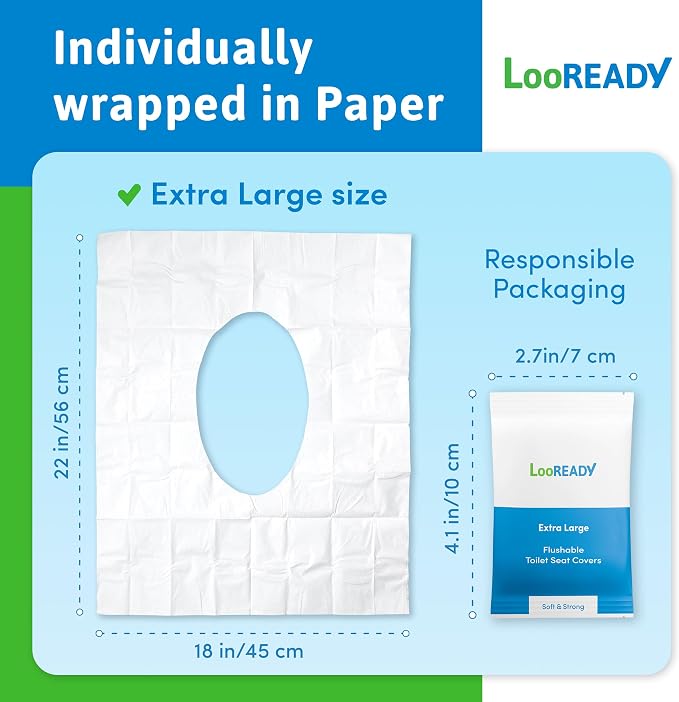 Toilet Seat Covers Disposable Flushable - Image 3