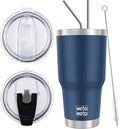 WETOWETO 30 oz Tumbler Stainless Steel Vacuum Insulated Coffee Cup Double Wall by Wetoweto