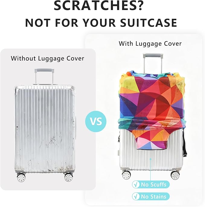 Travelkin Luggage Cover Washable Suitcase Protector Anti-scratch Suitcase cover - Image 5