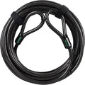 33 ft x 1/2" Heavy Duty Cut-Proof Security Cable | Flexible Vinyl-Coated by DAOSEC