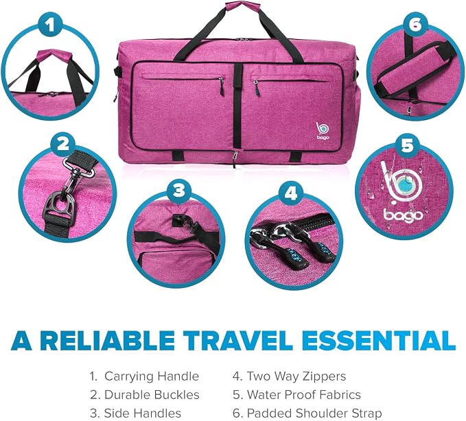 Bago Big XXL Foldable Duffel Bags - Image 3