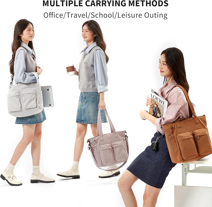 aji Tote Bag for women work, Water-Resistant Tote Bag - Image 10