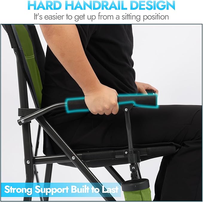 Oversized Folding Camping Chair - Image 5