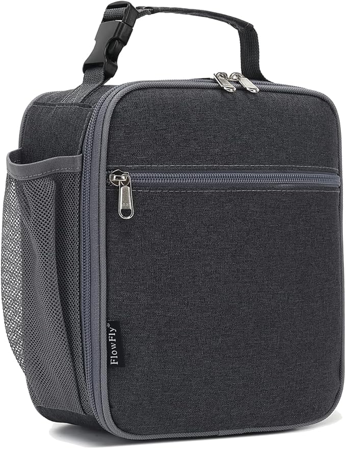 FlowFly Kids Lunch box Insulated Soft Bag Mini Cooler Back to School Thermal by FlowFly