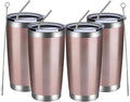 MEWAY 20oz Tumbler 4 Pack Double Wall Vacuum Insulated Travel Mug Bulk by MEWAY