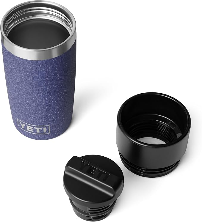 YETI Rambler 12 oz Travel Bottle, Stainless Steel, Vacuum Insulated with Leakproof Commuter Cap, Moon Dust - Image 5