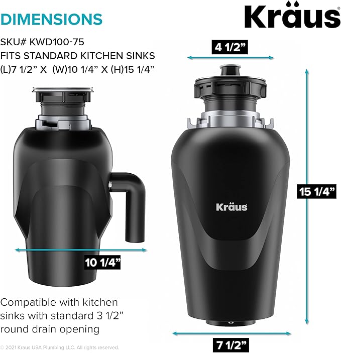 KRAUS Standart PRO™ 33-inch 16 Gauge Undermount 50/50 Double Bowl Stainless - Image 10