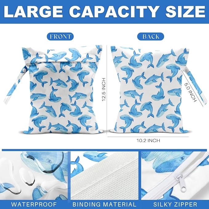 Beach Bags Wet Bag for Swimsuit Tote Bag for Friends Travel Gifts, Aloha Bags - Image 3