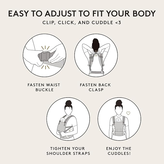 Baby Tula Cotton Free-to-Grow Baby Carrier - Image 4