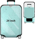 Suitcase Covers For Luggage, 24 Inch Clear PVC Luggage Covers Protector Full by YHOUSE
