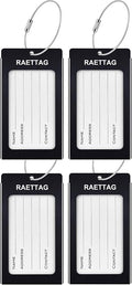Luggage Tags Metal Suitcase Tags Travel Bag ID Identifier Luggage Tag by WeBravery