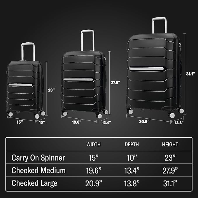 Samsonite Freeform Large Checked Luggage - Image 7