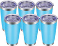 VEGOND 20oz Tumbler with Lid and Straw Stainless Steel Tumbler Cup Bulk Vacuum by VEGOND
