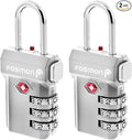 Fosmon TSA Approved Luggage Locks, Suitcase Travel Lock by Fosmon