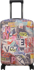 Explore Land Travel Luggage Cover Suitcase Protector Fits 31-32 Inch Case by ExploreLand
