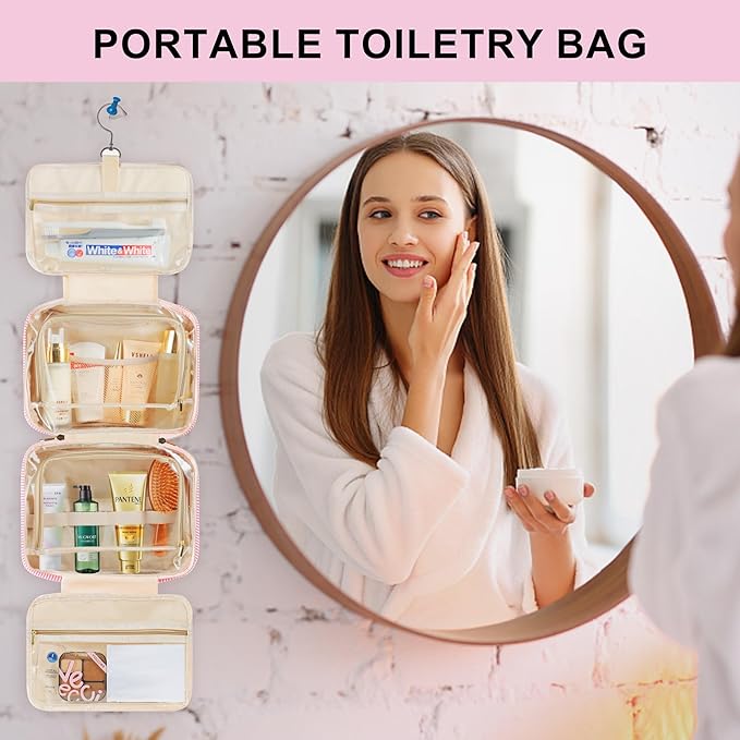 TOPEAST Hanging Toiletry Bag - Image 5