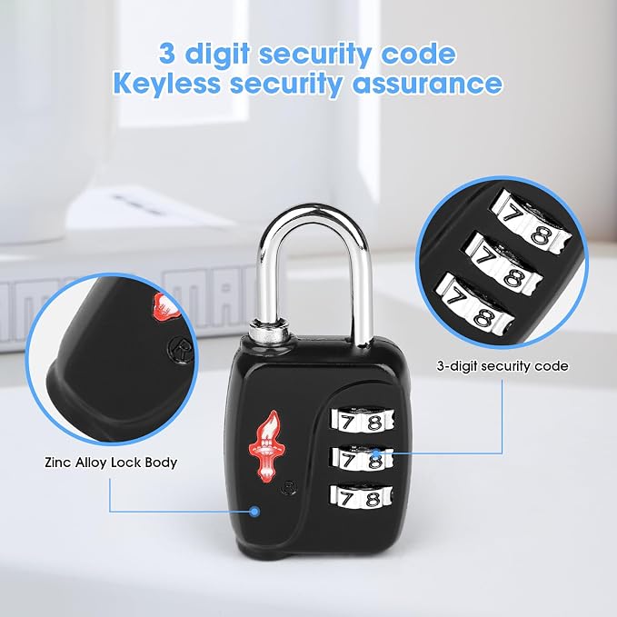 TSA Locks 4-Pack - Image 5