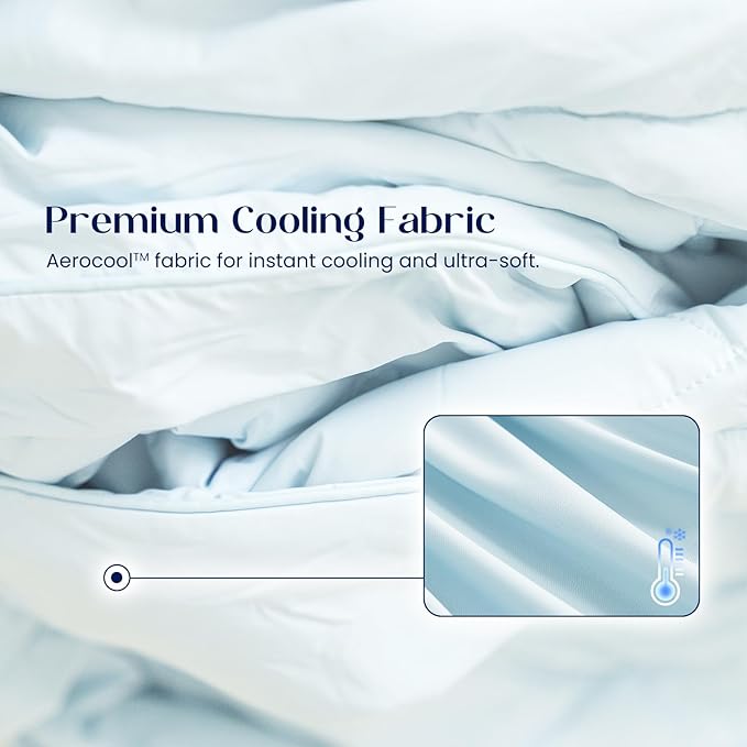 Dream Valley® Outlast® Deepsleep Cooling Comforter, Twin Size, NASA-Grade Space - Image 5