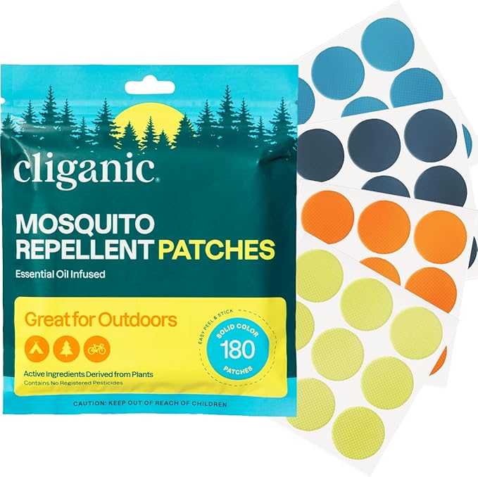 Cliganic Mosquito Repellent Stickers by Cliganic
