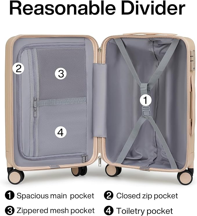 Hanke 29 Inch Luggage Suitcases - Image 5