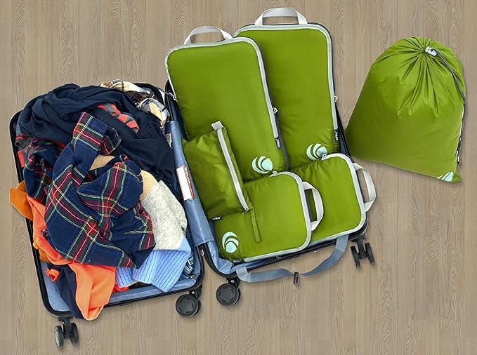 Cipway Compression Packing Cubes Set, Ultralight Expandable Travel Packing - Image 7