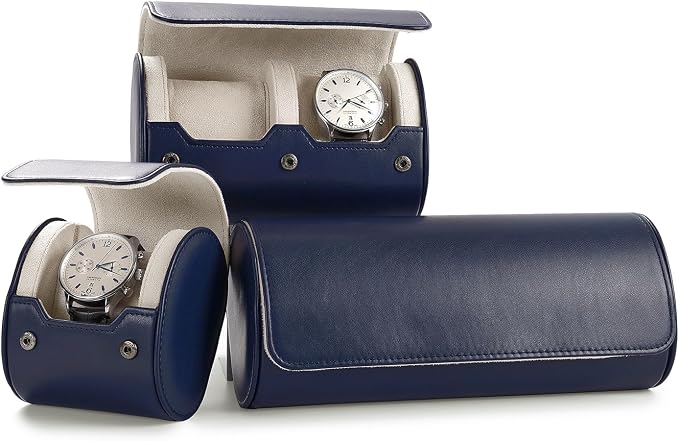 Oirlv PU Leather Watch Box for Mens Watch Organizer Case Jewelry Gift Box for - Image 4