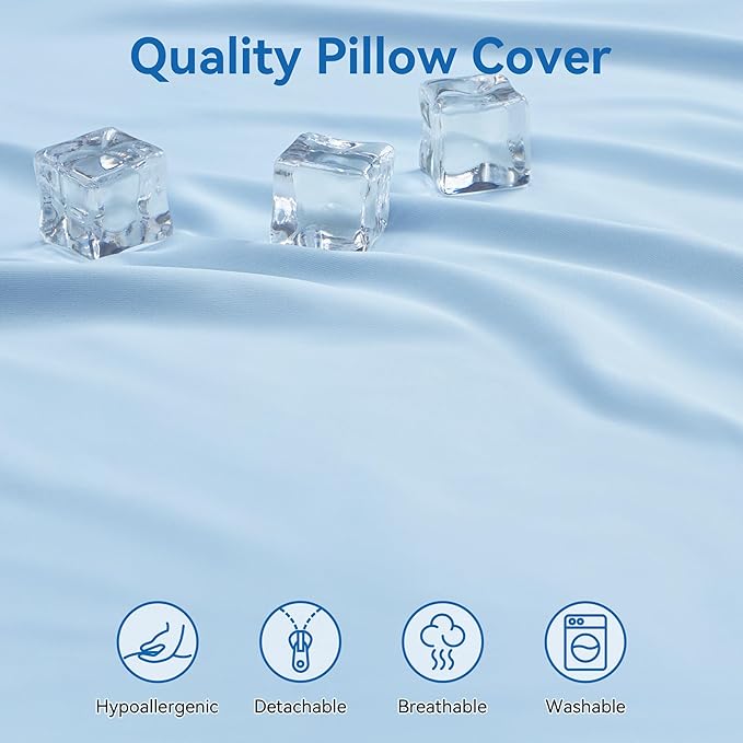 AM AEROMAX Queen Size Firm Contour Memory Foam Pillow, Cervical Pillow - Image 5