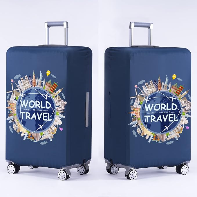 TRAVELKIN Luggage Covers For Suitcase Tsa Approved, Suitcase Cover Protector - Image 8