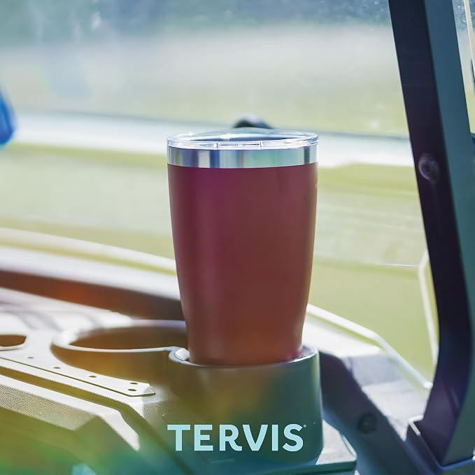 Tervis Traveler Sunset in Paradise Triple Walled Insulated Tumbler Travel Cup Keeps Drinks Cold & Hot, 30oz, Stainless Steel - Image 8