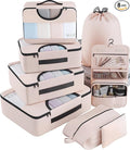 Veken 8 Set Packing Cubes, Travel Gifts by Veken