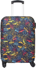 Explore Land Travel Luggage Cover Suitcase Protector Fits 23-26 Inch Case by ExploreLand