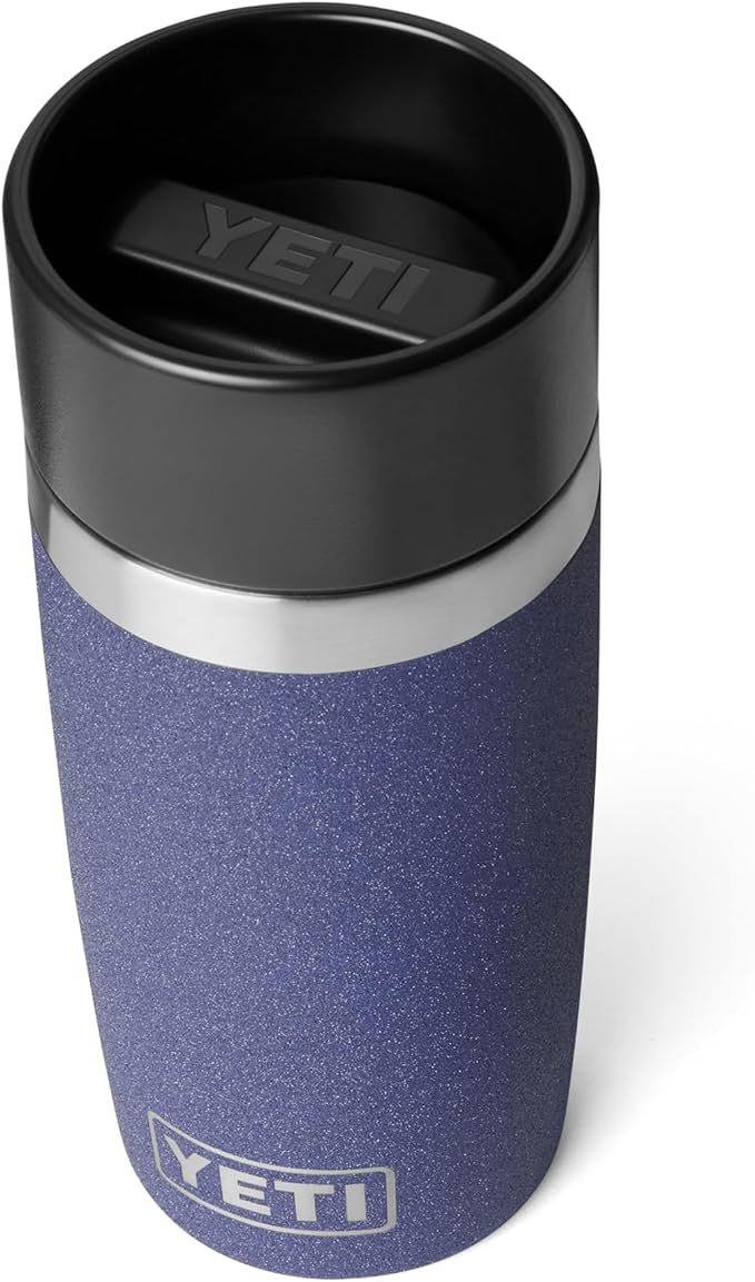 YETI Rambler 12 oz Travel Bottle, Stainless Steel, Vacuum Insulated with Leakproof Commuter Cap, Moon Dust by YETI