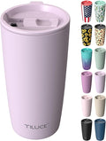 TILUCK 20 oz Insulated Tumbler with BPA-Free Lid, Stainless Steel Vacuum Travel Coffee Mug, Double Wall Coffee Tumbler（20oz，Matte LightPurple） by TILUCKBringsGoodLuck