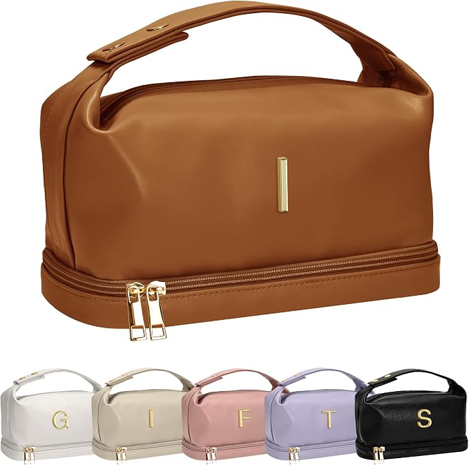 Trendy Gifts for Women, Personalized Makeup Bag by Vogewood