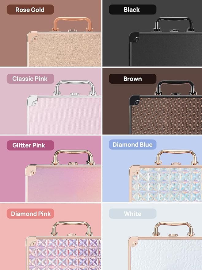 OMIRO Makeup Case, Makeup Bag - Image 6