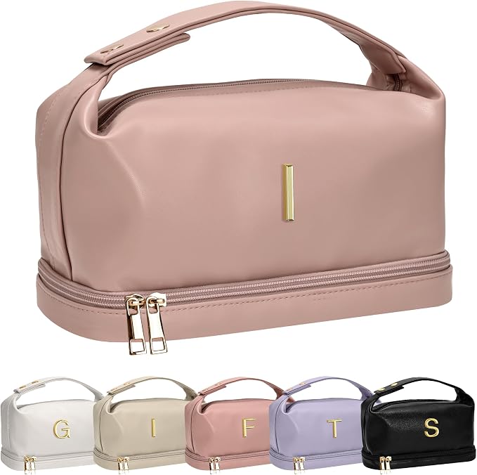 Birthday Gifts for Women, Personalized Makeup Bag by Vogewood