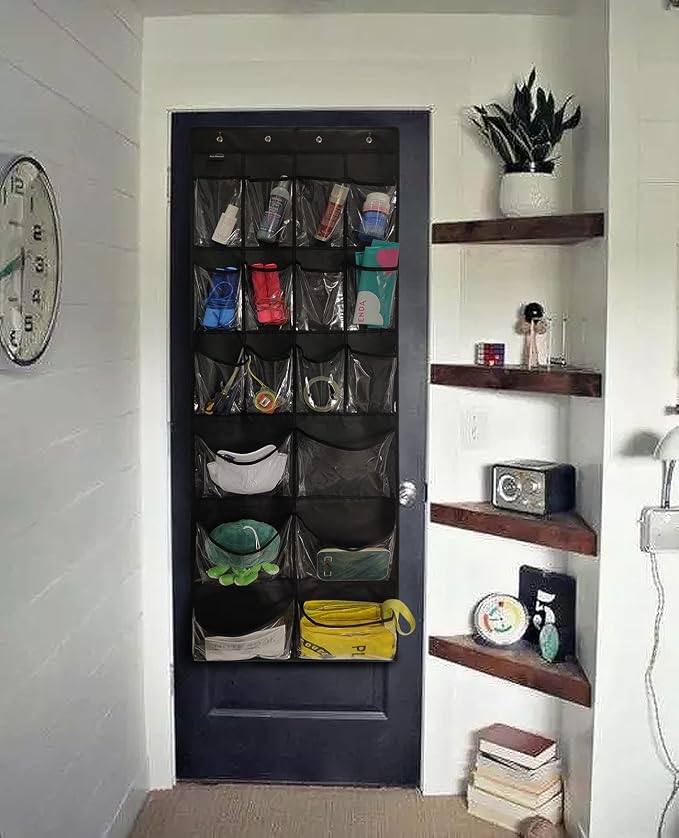 Extra Large Hanging Over Door Shoe Organizer, Closet Shoe Rack - Image 2