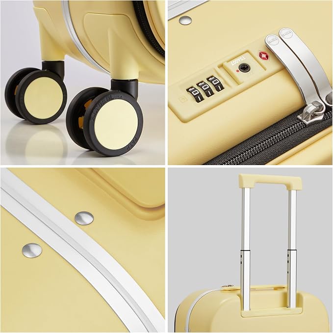 mixi Luggage Suitcase with Spinner Wheels - Image 5