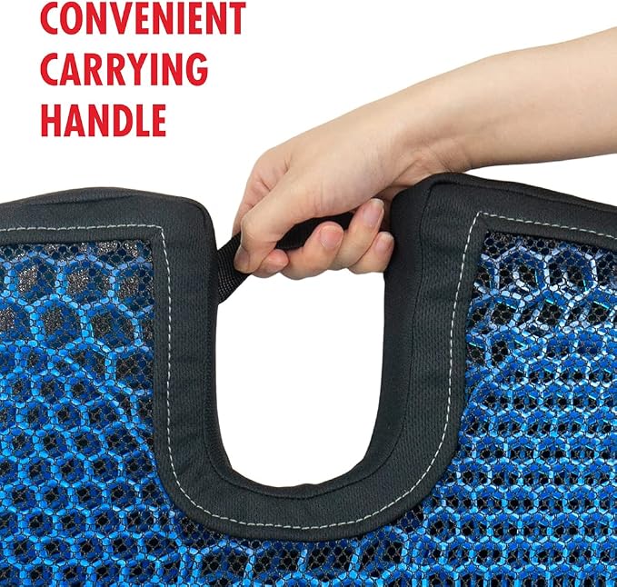 HEALTHMATE IN9115 Comfy Gel Coccyx Cushion Gel Seat Cushion - Image 5