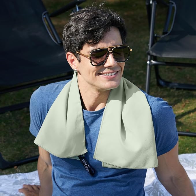 Rainleaf Microfiber Towel Perfect Travel & Gym & Camping Towel. Quick Dry - Image 7