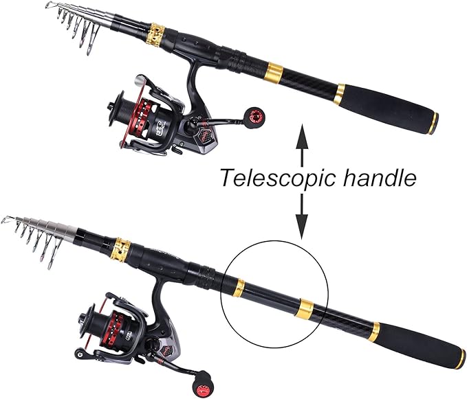 Sougayilang Fishing Rod Reel Combo - Image 2