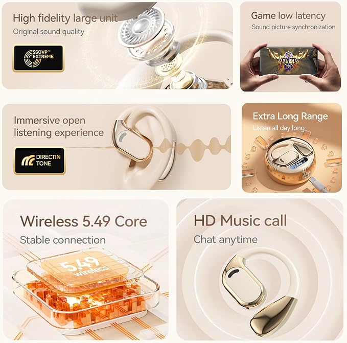 Wireless Earbuds, Real-Time AI Translation Earbuds, 144 Languages Language - Image 9