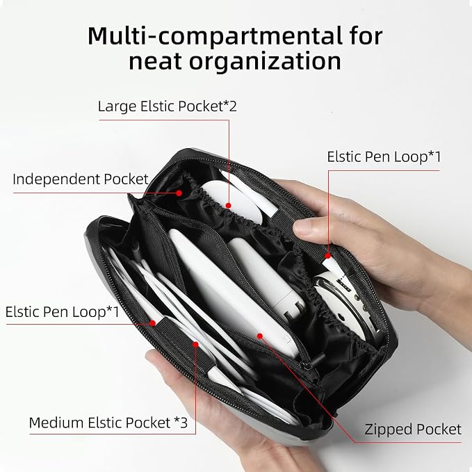 RIGHT AWAY Electronic Organizer, Waterproof Travel Accessories Storage - Image 2