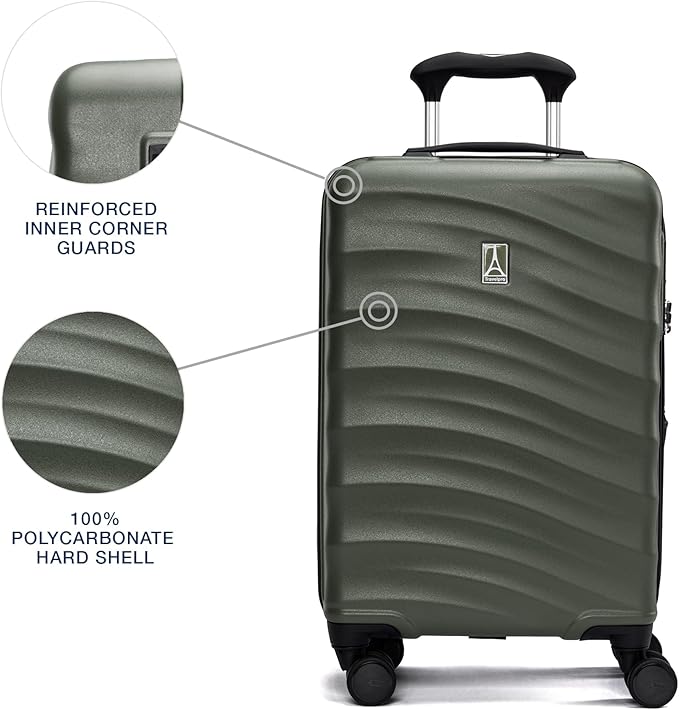 Travelpro Maxlite Air V2 Hardside Expandable Checked Luggage, 8 Spinner Wheels - Image 3