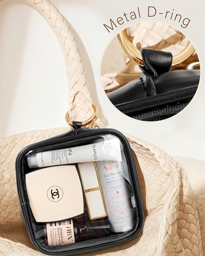 2pcs Clear Toiletry Bag TSA Approved Travel Bag, Carry On - Image 7