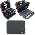 BUBM Double Layer Electronics Organizer, Travel Gadget Bag by BUBM