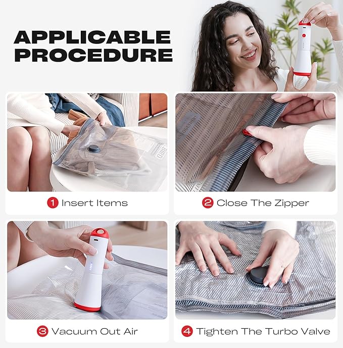 Travel Vacuum Storage Bags - Image 4